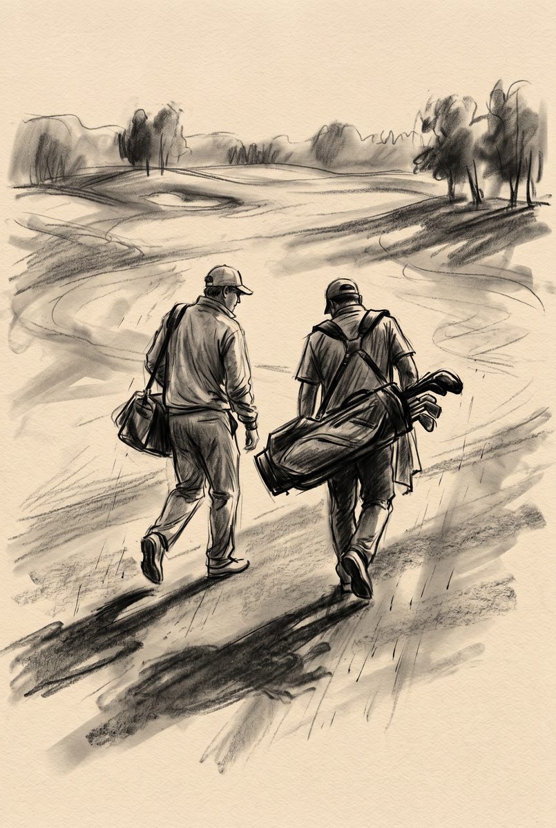 Player and Caddie