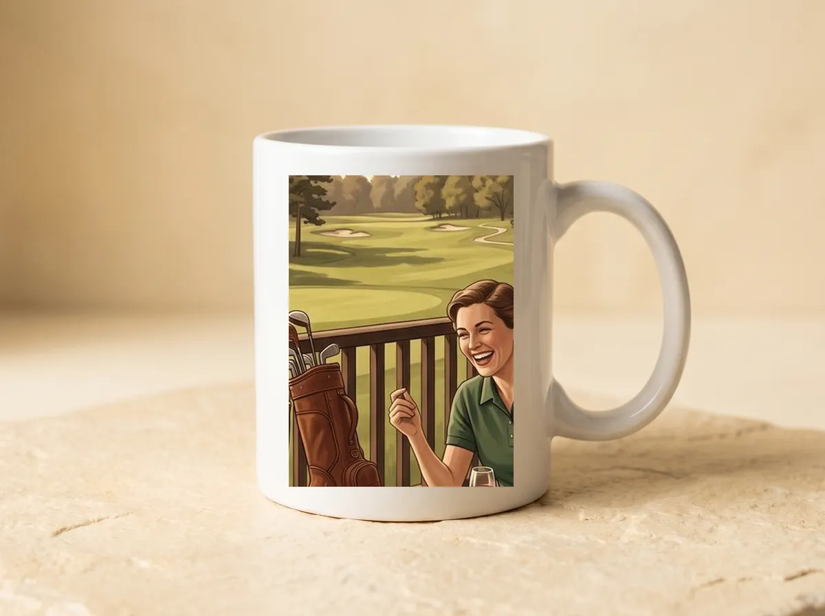 After the Round on the mug