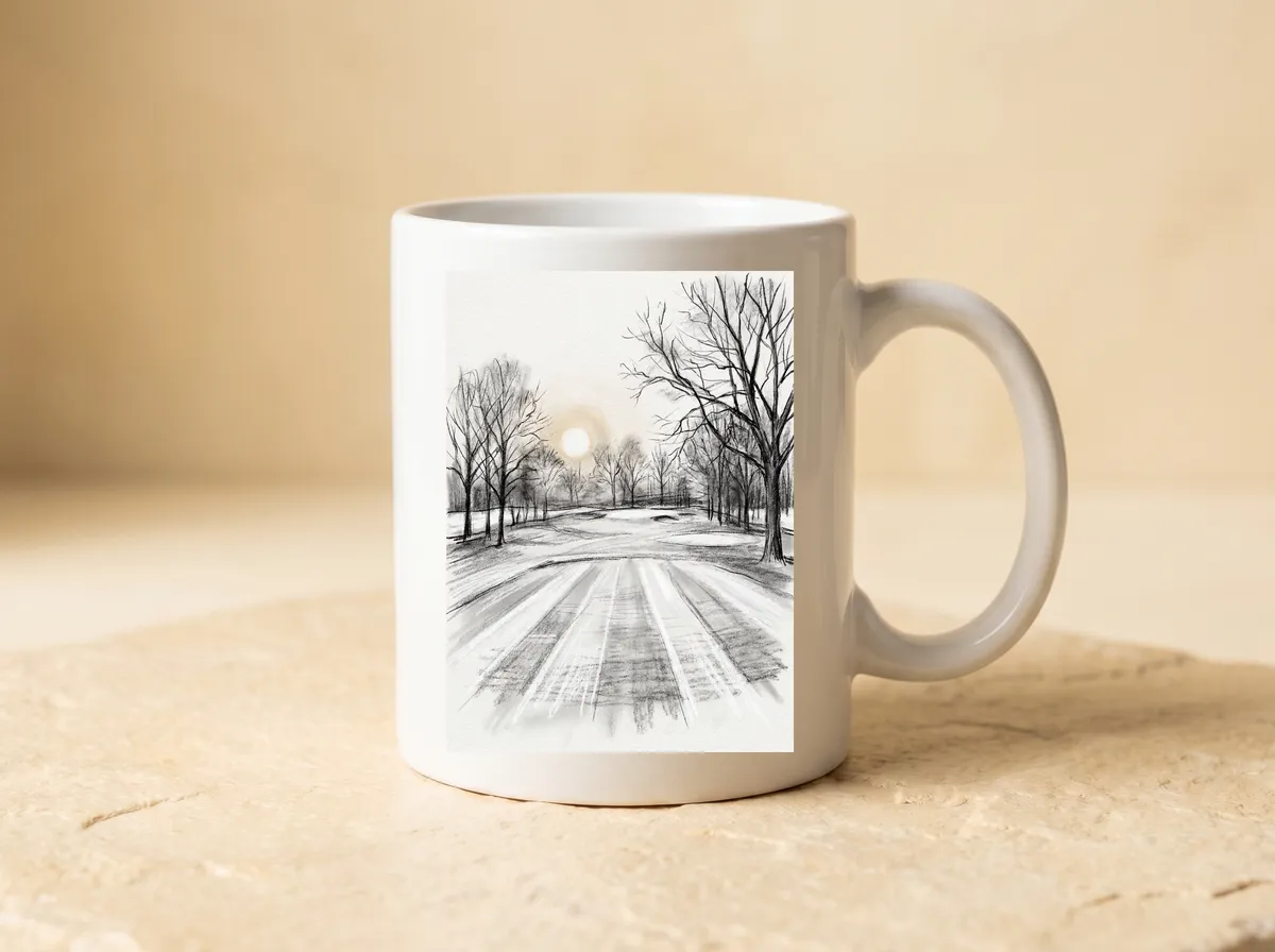 Winter Round on the mug